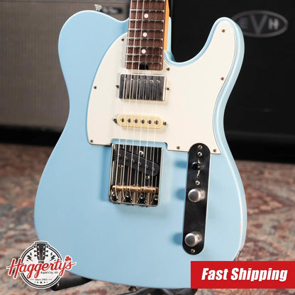 Schecter USA Custom PT Wembley Studio Electric Guitar Sonic Blue with Hardshell Case - Used