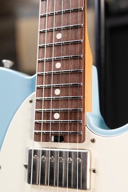 Schecter USA Custom PT Wembley Studio Electric Guitar Sonic Blue with Hardshell Case - Used