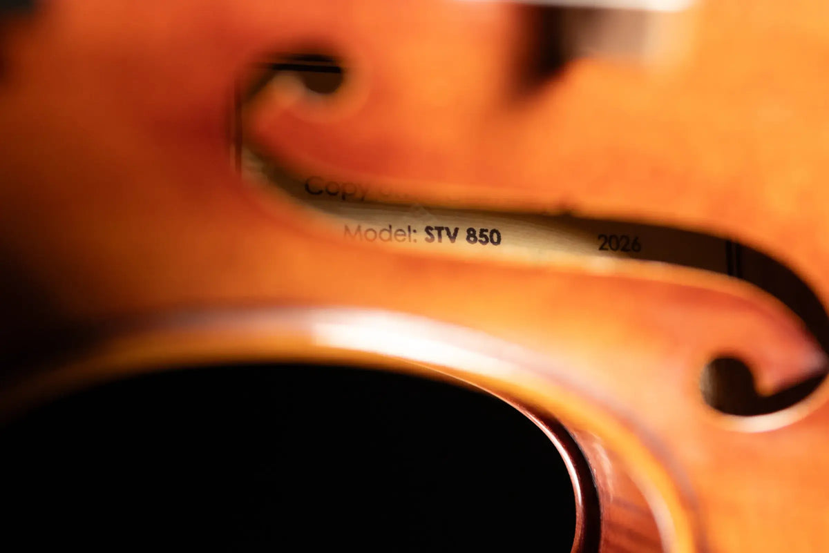 Scott Cao STV-850 Scarampella 1890 2-Piece Back Violin - 4/4