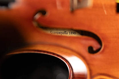 Scott Cao STV-850 Scarampella 1890 2-Piece Back Violin - 4/4