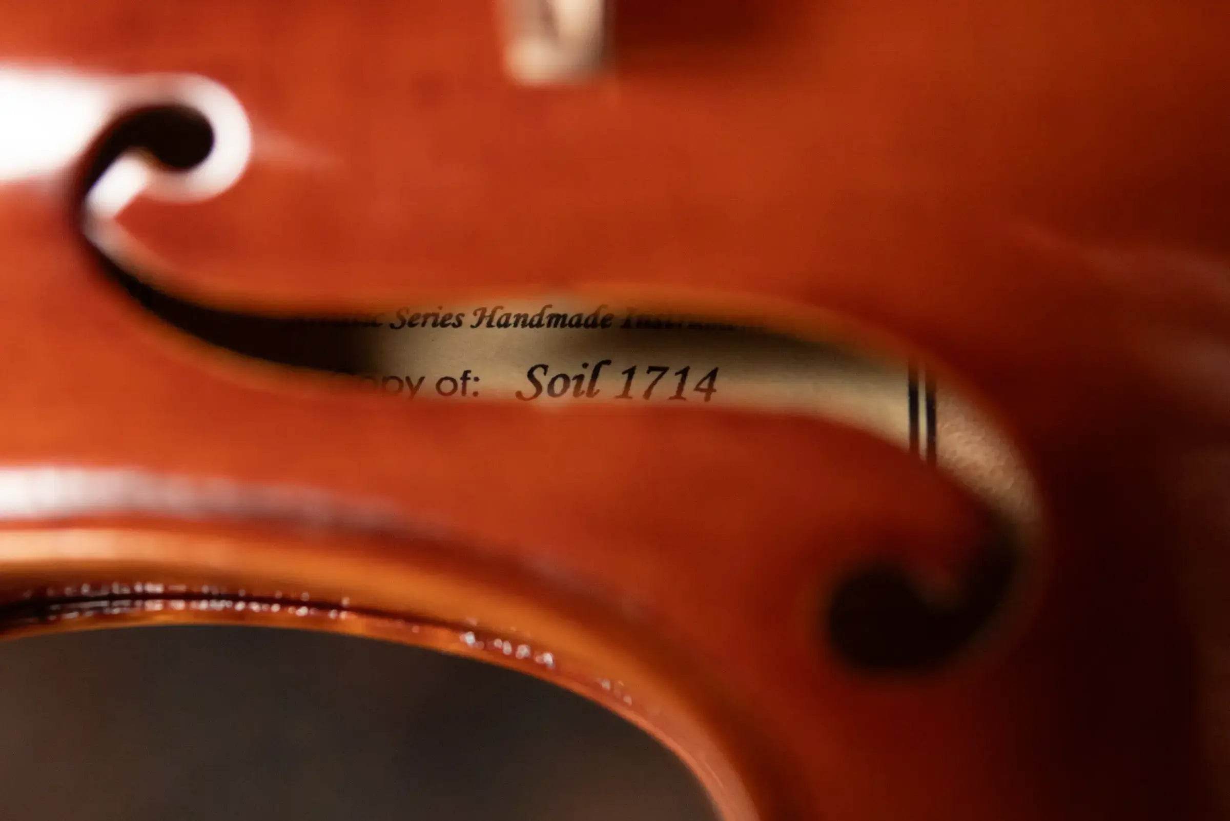Scott Cao STV-850 Soil 1714 Violin - 4/4 Size