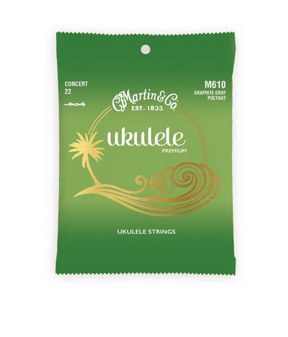 Martin M610 Ukulele Premium Polygut Strings - Concert