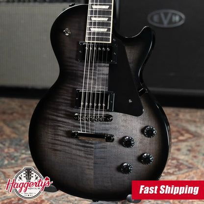 Gibson Les Paul Studio Session Electric Guitar - Translucent Ebony Burst with Gig Bag