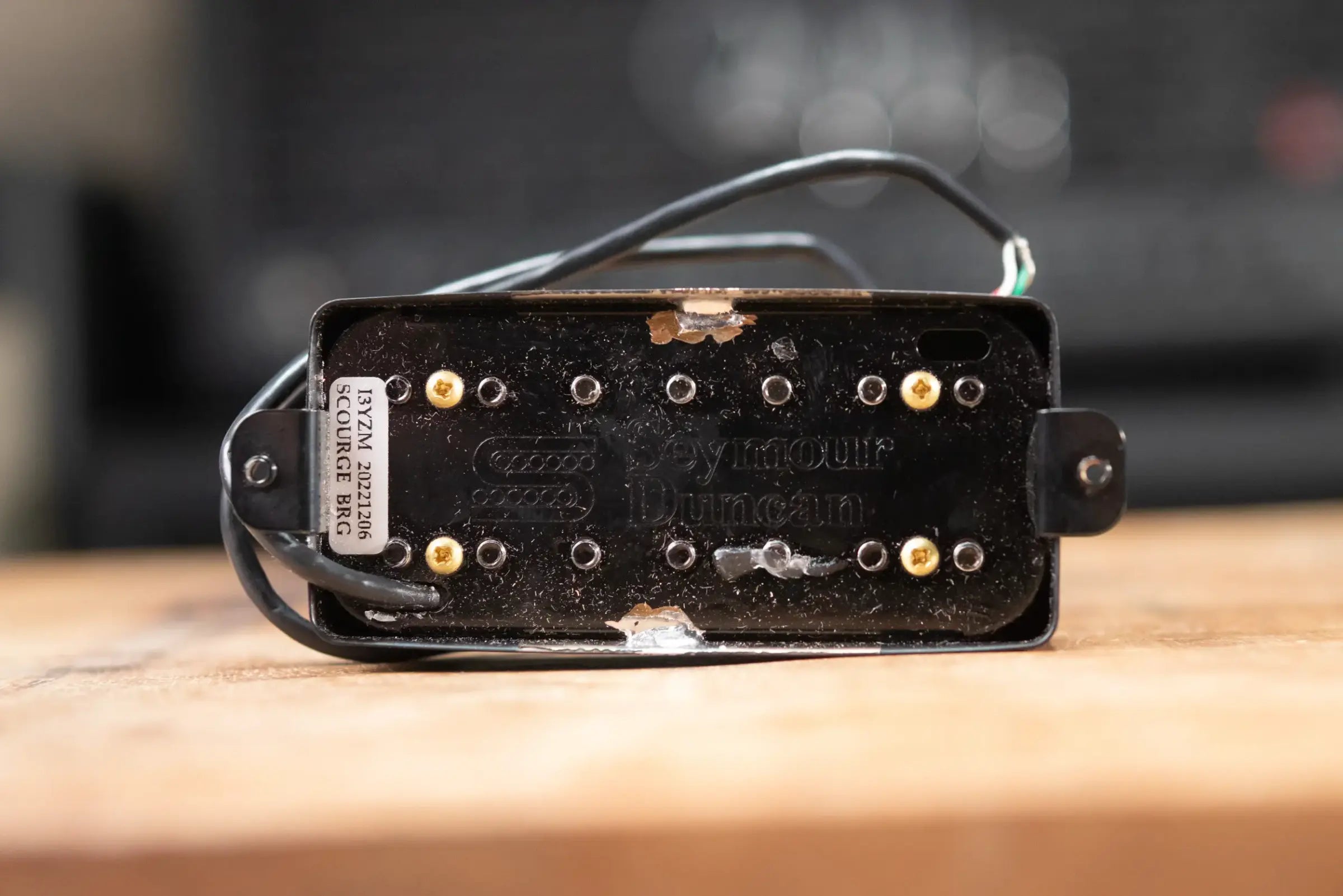 Seymour Duncan 11102-66-B Mark Holcomb Signature Scourge 7-String Bridge Pickup - Black