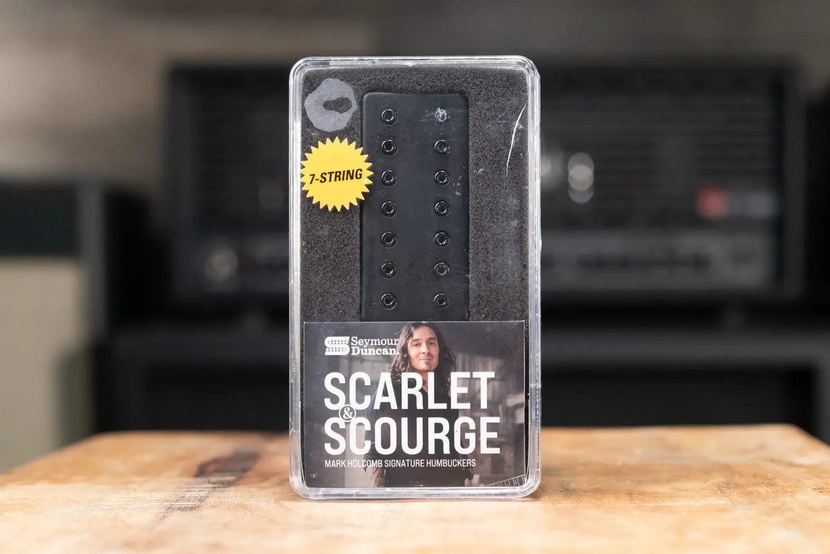 Seymour Duncan 11102-66-N Mark Holcomb Signature Scarlet 7-String Neck Pickup - Black - Used