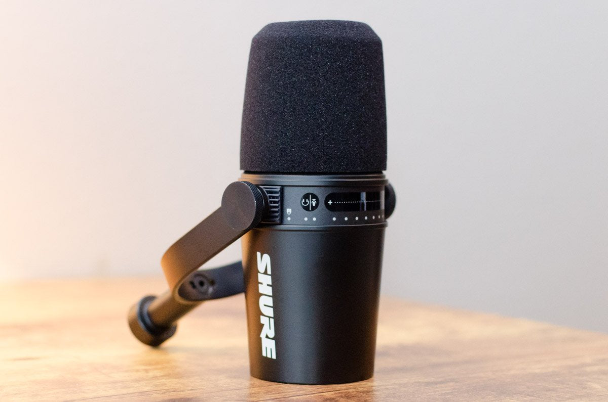 Shure MV7 Podcast Microphone - Black