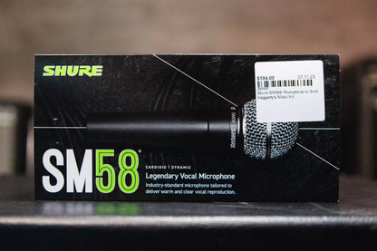 Shure SM58S Microphone with Switch
