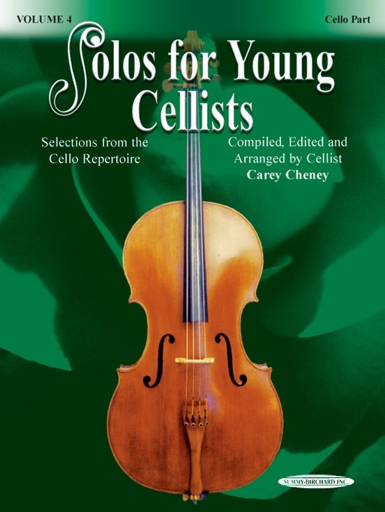 Solos for Young Cellists Cello & Piano- Volume 4 Book, Alfred Publishing