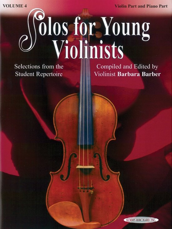Solos for Young Violinists Violin Piano Volume 4