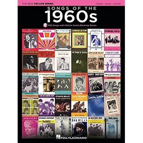 Songs of the 1960s-New Decade Series Book for Organs, Pianos and Keyboards