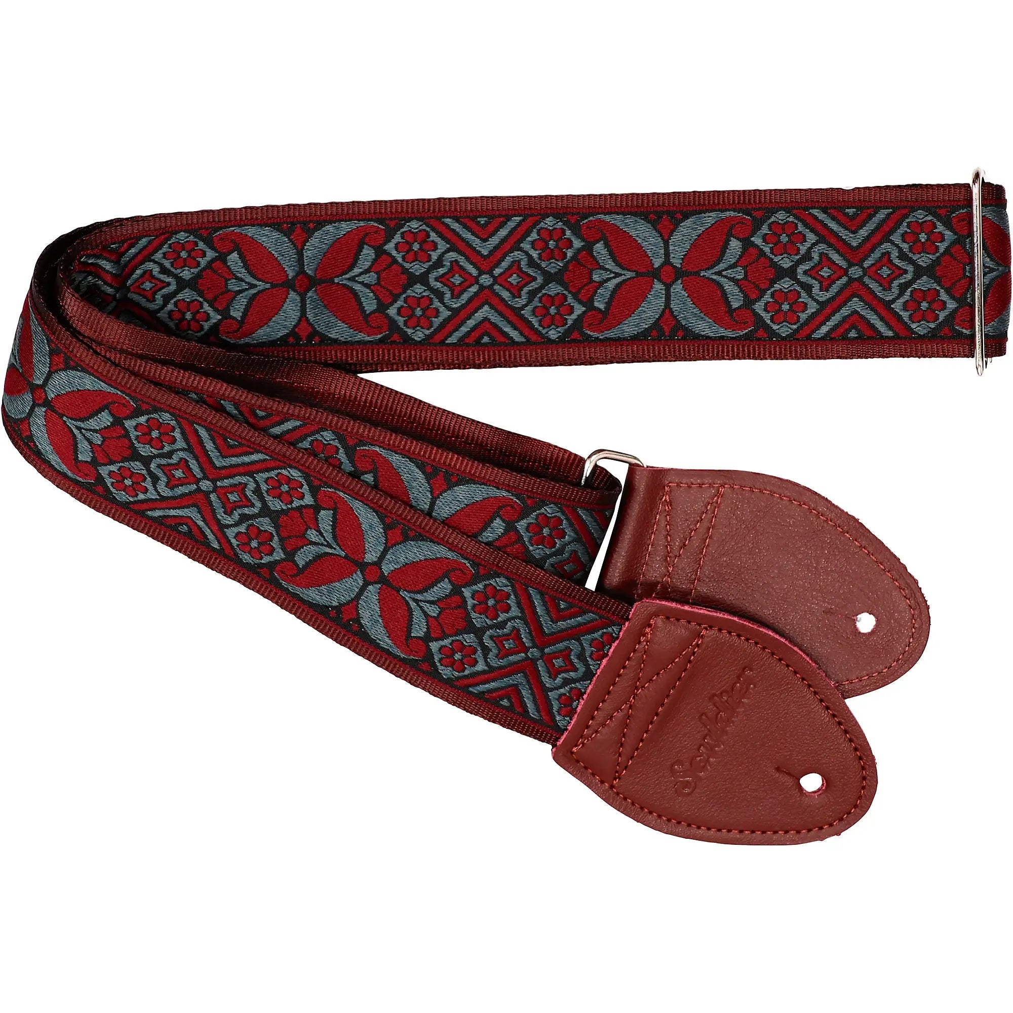 Souldier GS0816 - Madrid Burgundy Guitar Strap