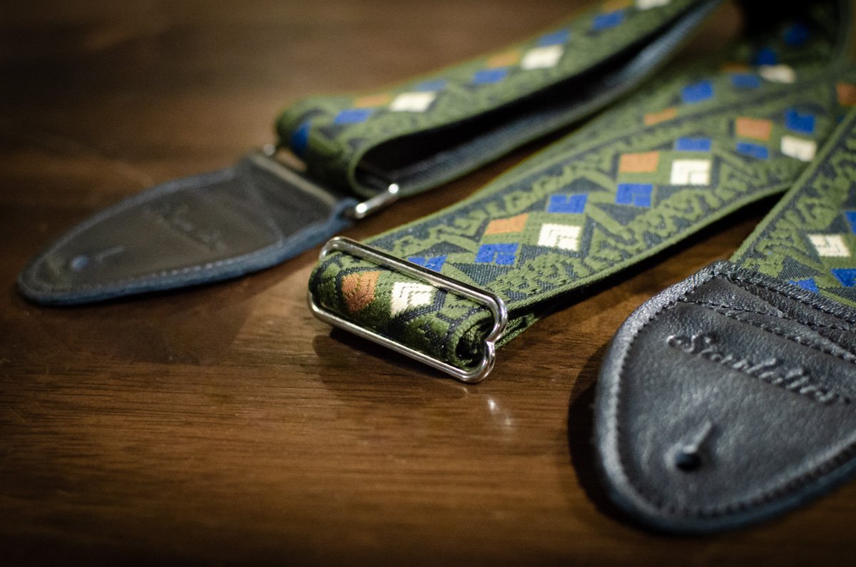 Souldier Straps Clapton Olive Drab Guitar Strap haggertys 3