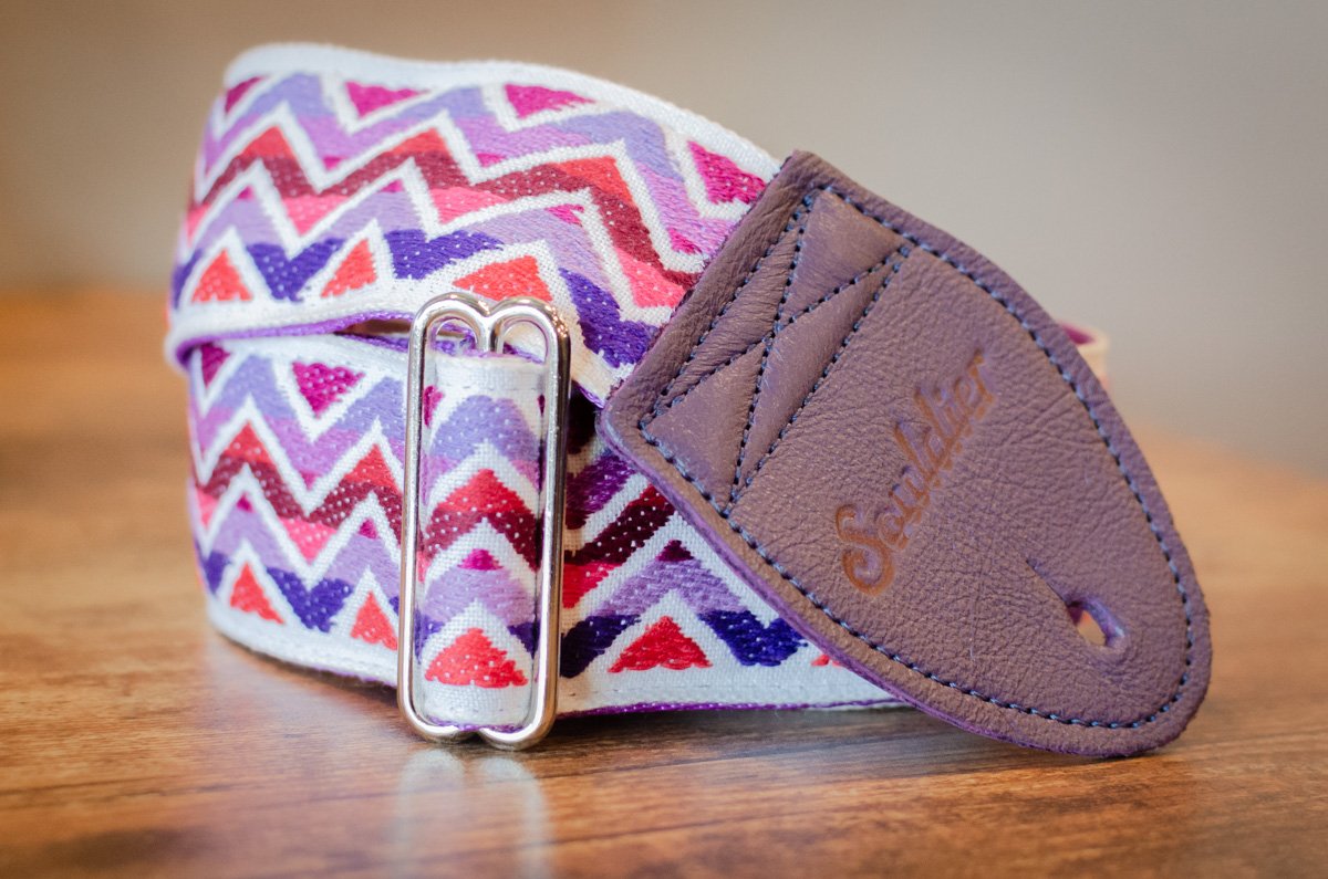 Souldier Straps Tetons 2" Mountain Zig Zag Guitar Strap