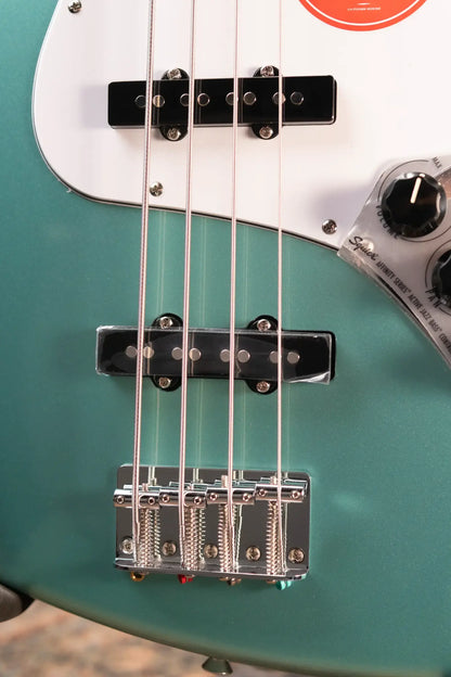 Squier Affinity Series Active Jazz Bass - Mystic Sea Foam Green