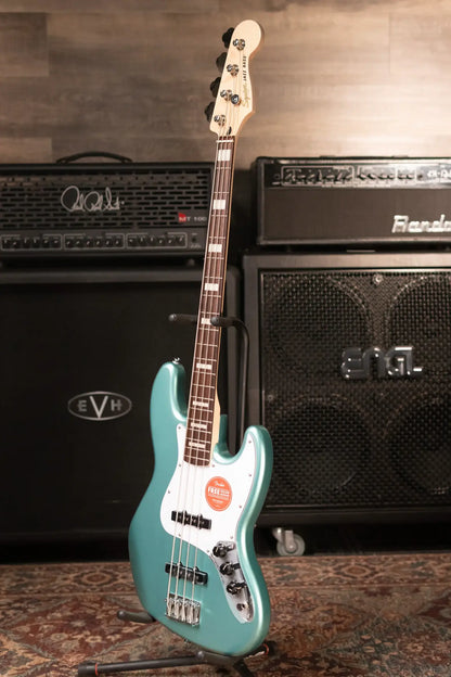 Squier Affinity Series Active Jazz Bass - Mystic Sea Foam Green