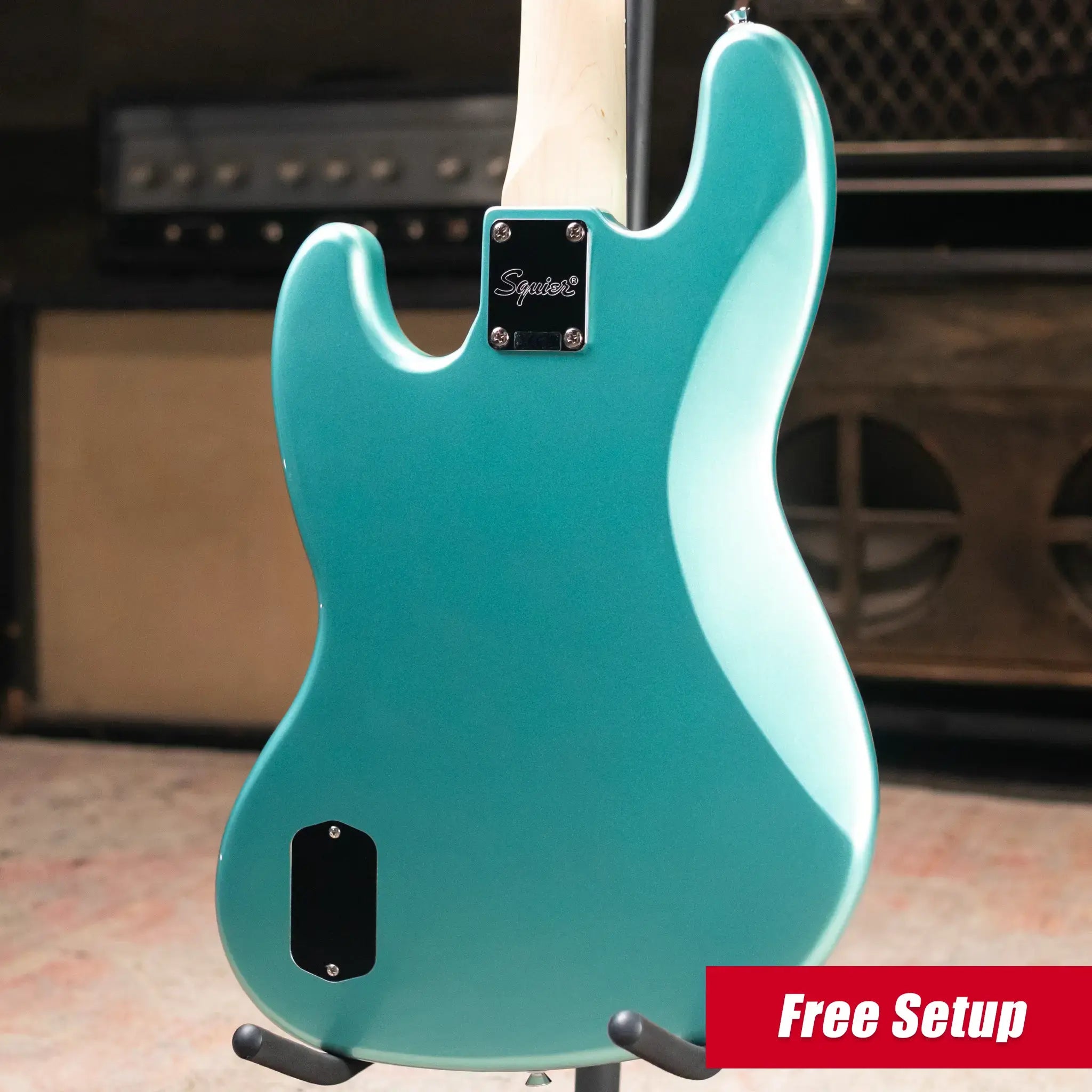 Squier Affinity Series Active Jazz Bass - Mystic Sea Foam Green