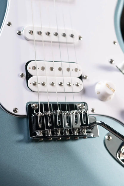 Squier Affinity Series Stratocaster Junior HSS Electric Guitar - Ice Blue Metallic