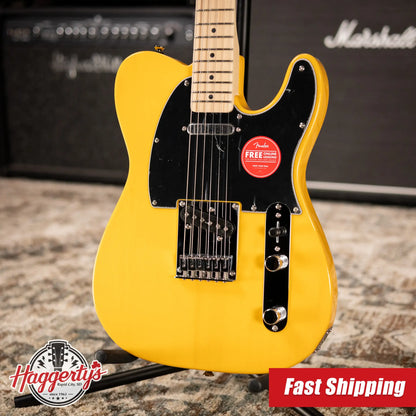 Squier Affinity Series Telecaster Electric Guitar - Butterscotch Blonde
