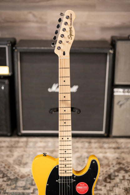 Squier Affinity Series Telecaster Electric Guitar - Butterscotch Blonde