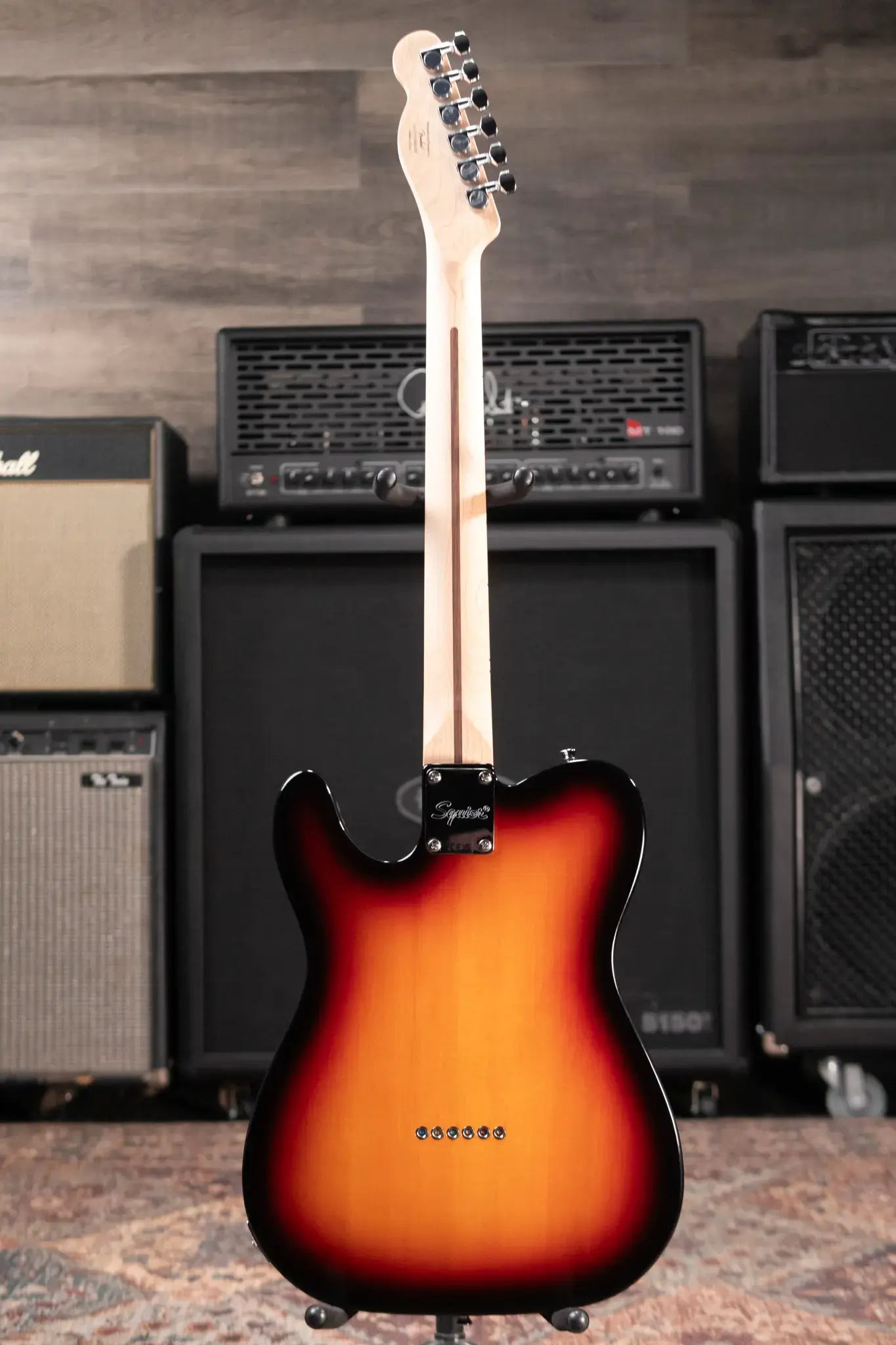 Squier Affinity Series Telecaster Thinline Electric Guitar - 3-Color Sunburst