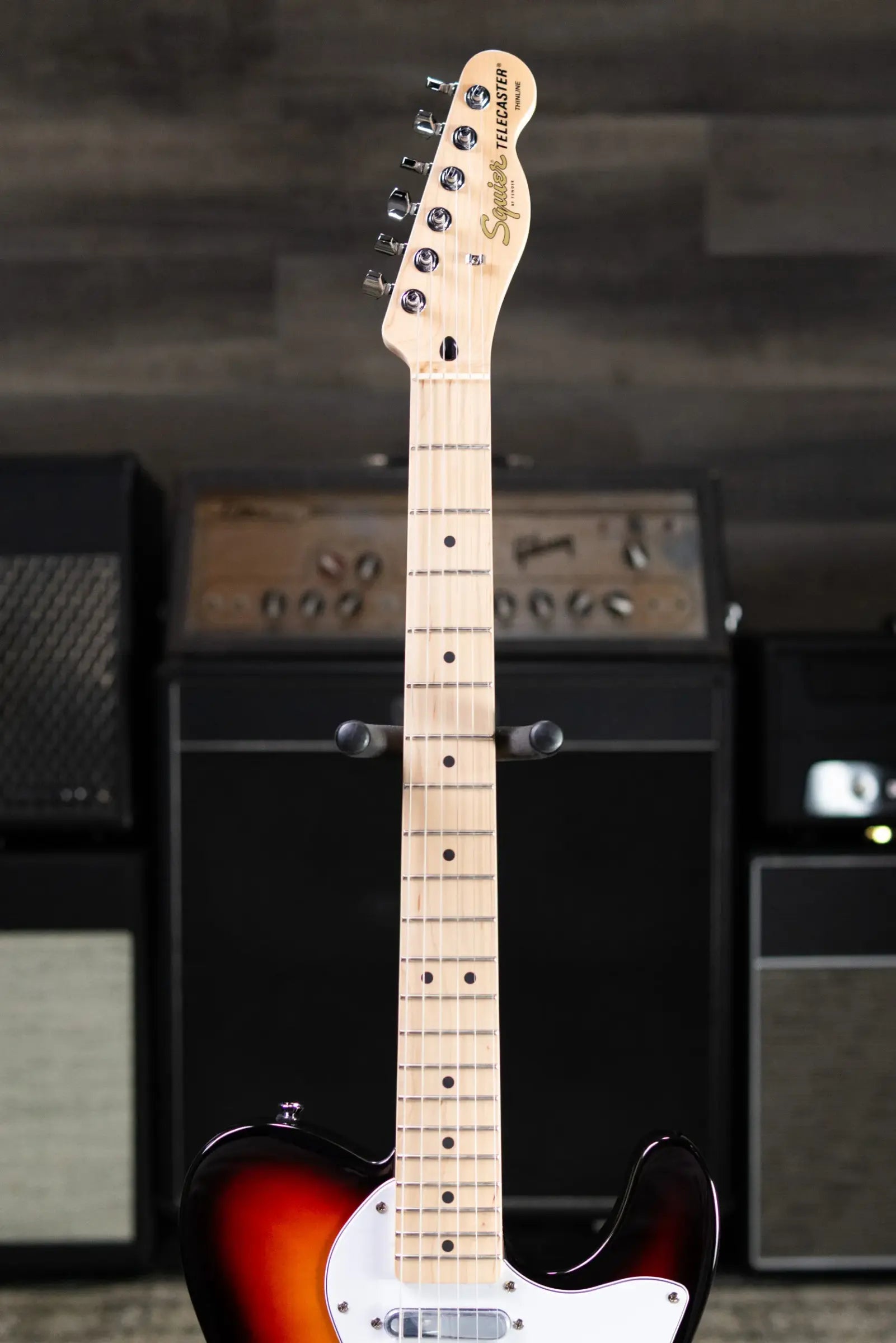 Squier Affinity Series Telecaster Thinline Electric Guitar - 3-Color Sunburst