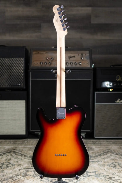 Squier Affinity Series Telecaster Thinline Electric Guitar - 3-Color Sunburst