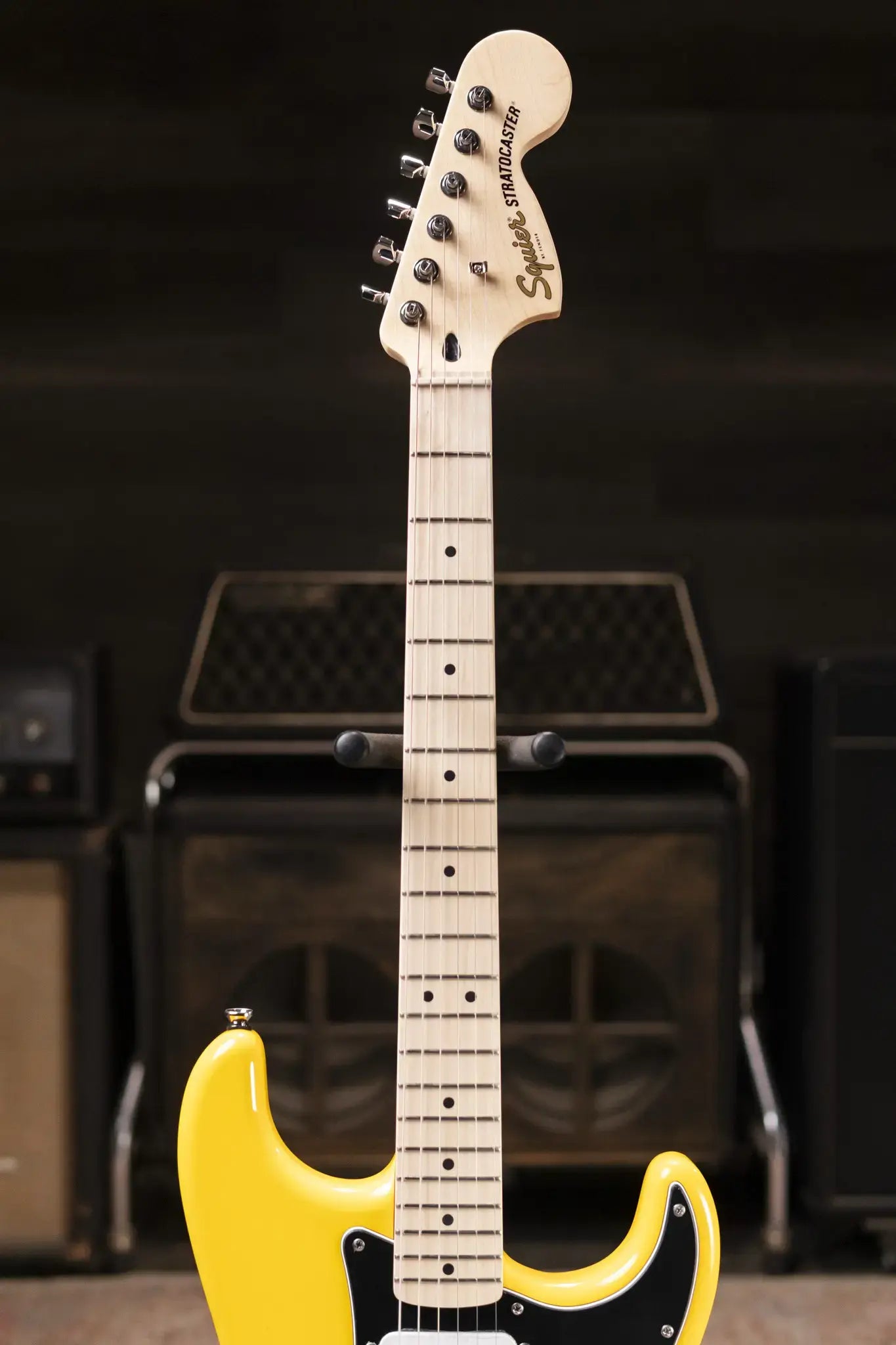Squier Affinity Stratocaster HSS Electric Guitar - Graffiti Yellow