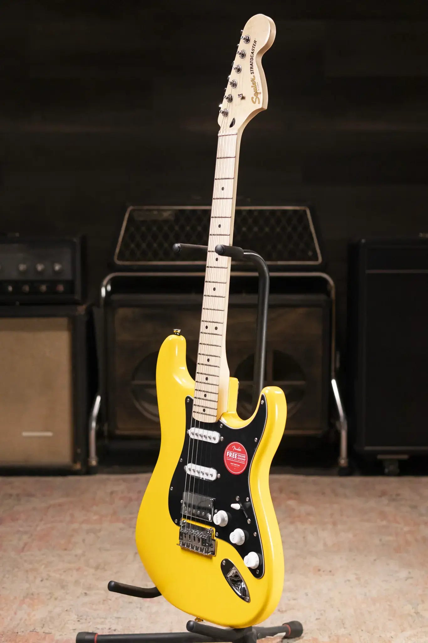 Squier Affinity Stratocaster HSS Electric Guitar - Graffiti Yellow
