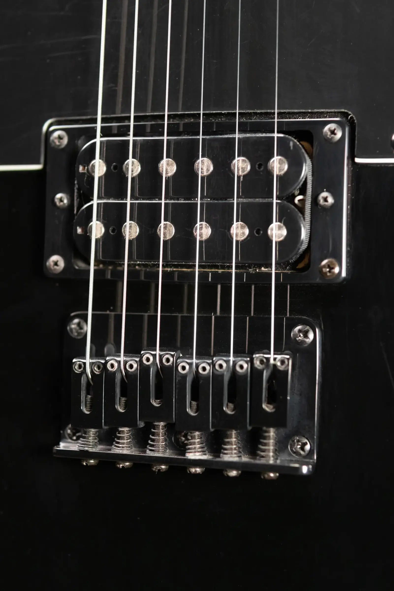 Squier Avril Lavigne Telecaster Electric Guitar - Black with Skull and Crossbones Logo - Used