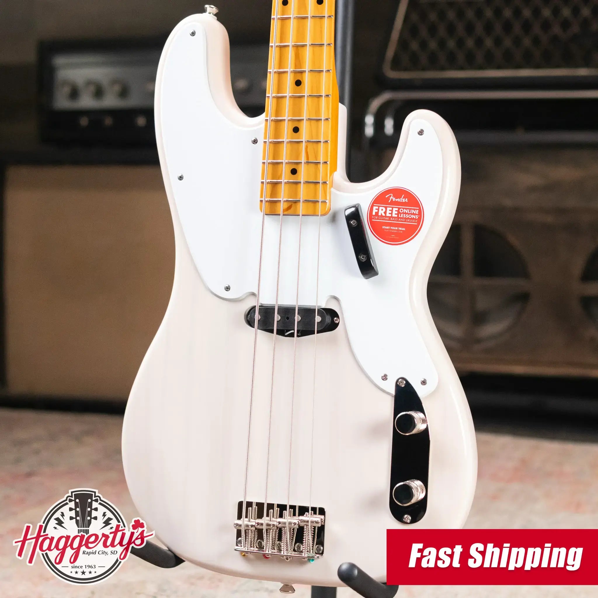 Squier Classic Vibe '50s Precision Bass - White Blonde