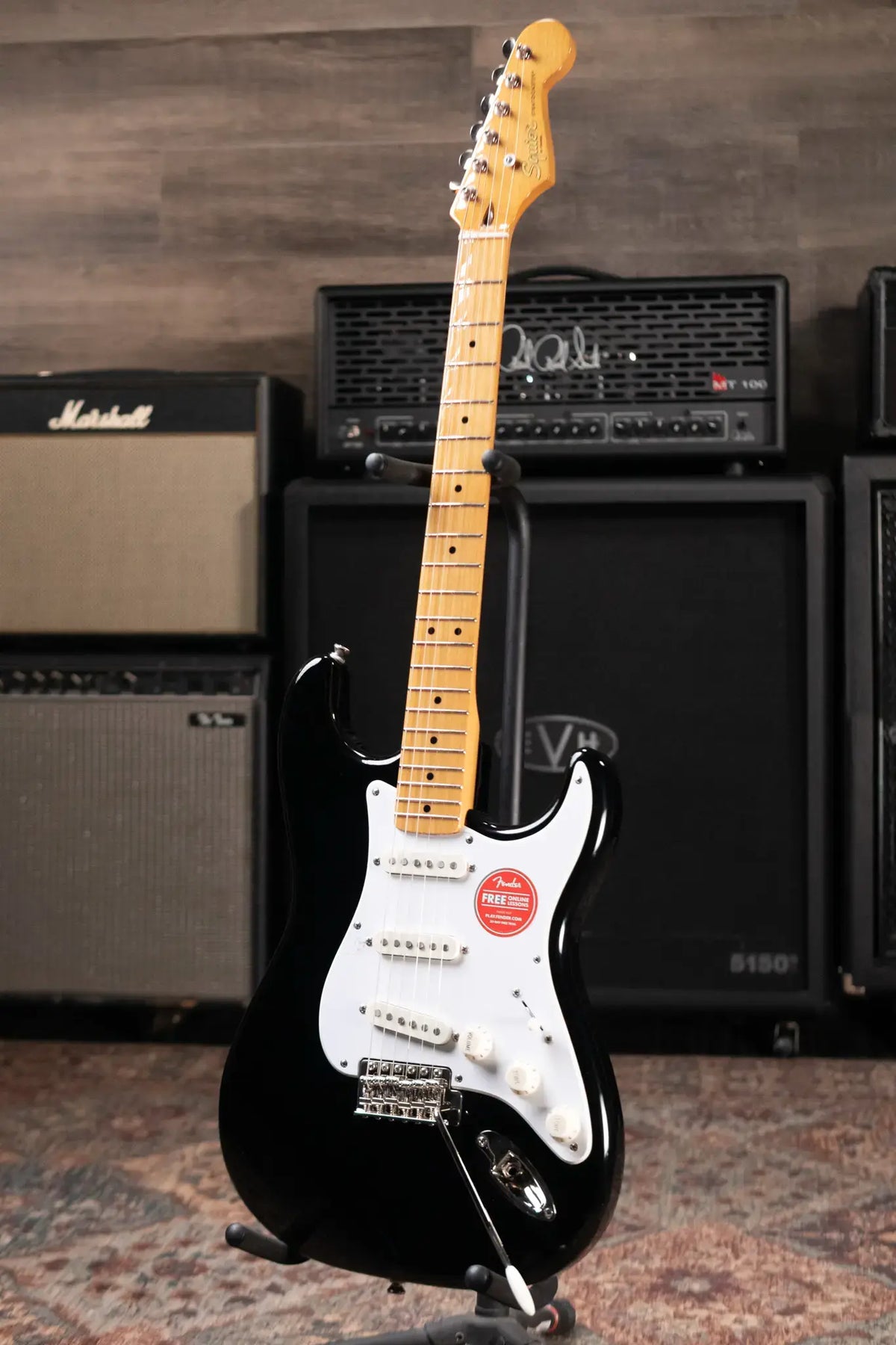 Squier Classic Vibe '50s Stratocaster Electric Guitar - Black