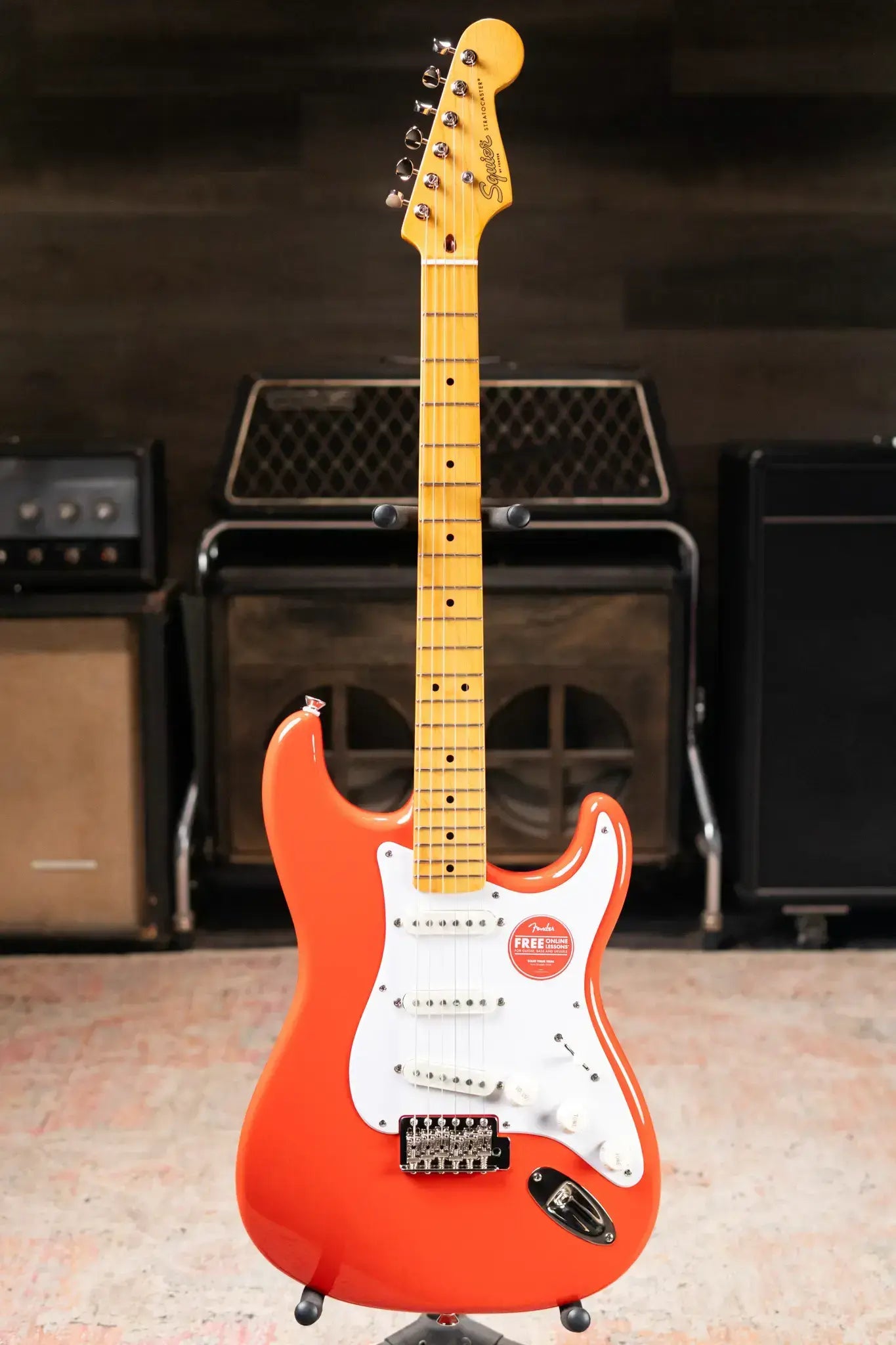 Squier Classic Vibe '50s Stratocaster Electric Guitar - Fiesta Red