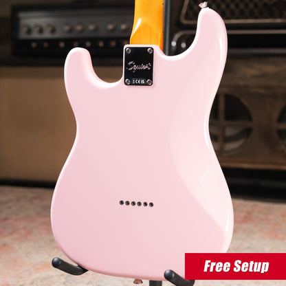 Squier Classic Vibe '50s Stratocaster HT Electric Guitar - Shell Pink