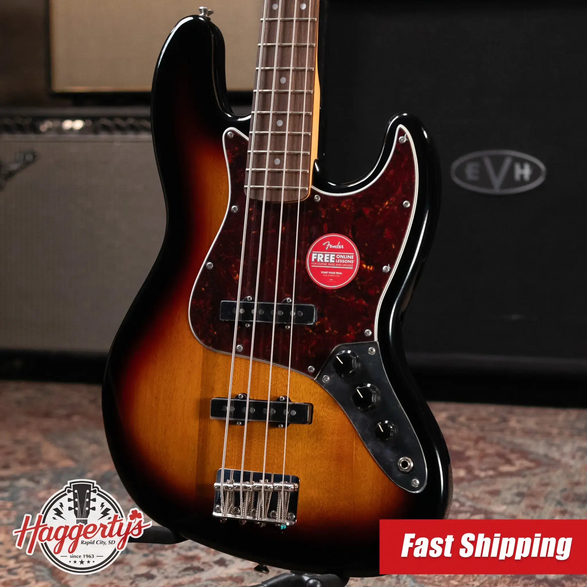 Squier Classic Vibe '60s Jazz Bass - 3-Color Sunburst