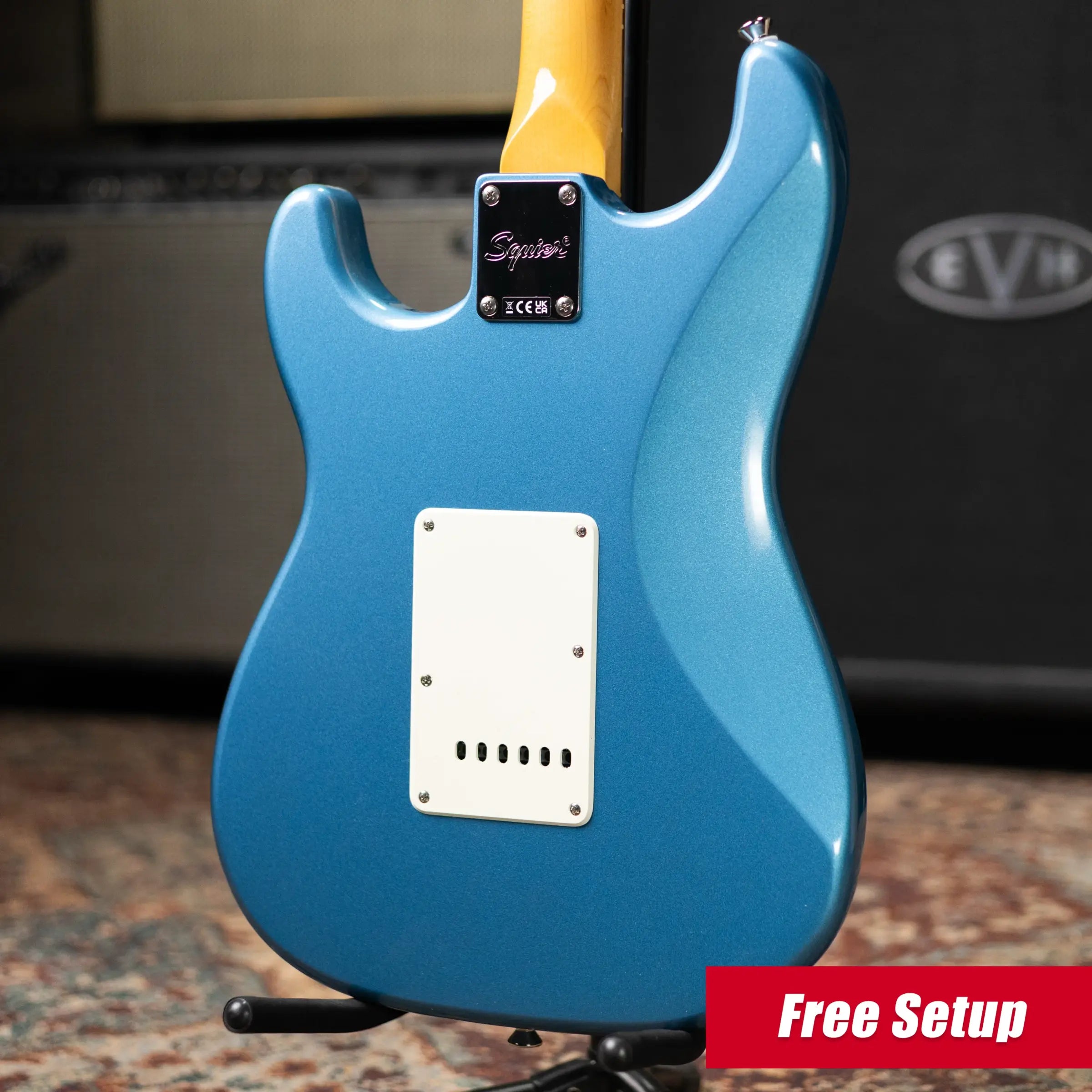 Squier Classic Vibe '60s Stratocaster Electric Guitar - Lake Placid Blue