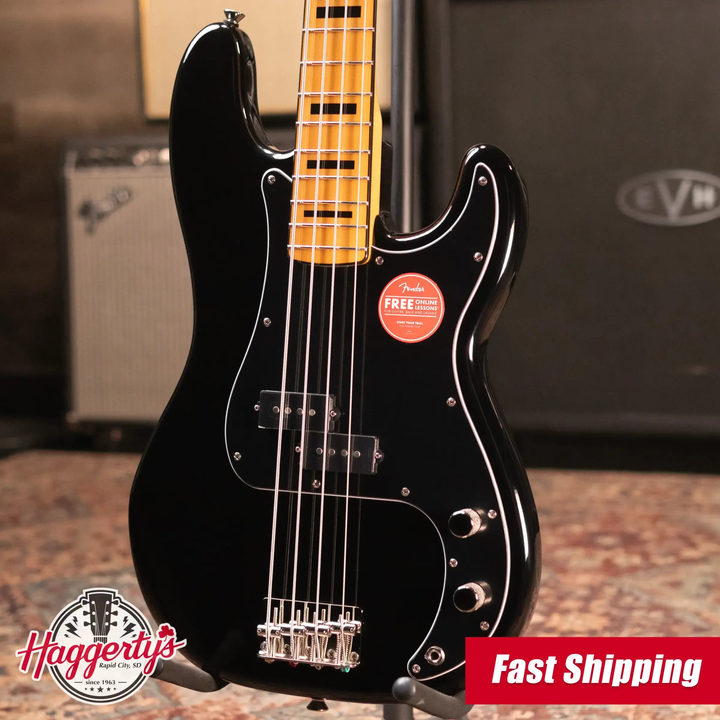 Squier Classic Vibe 70's Precision Bass - Black