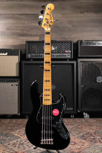 Squier Classic Vibe '70s Jazz Bass V - Black