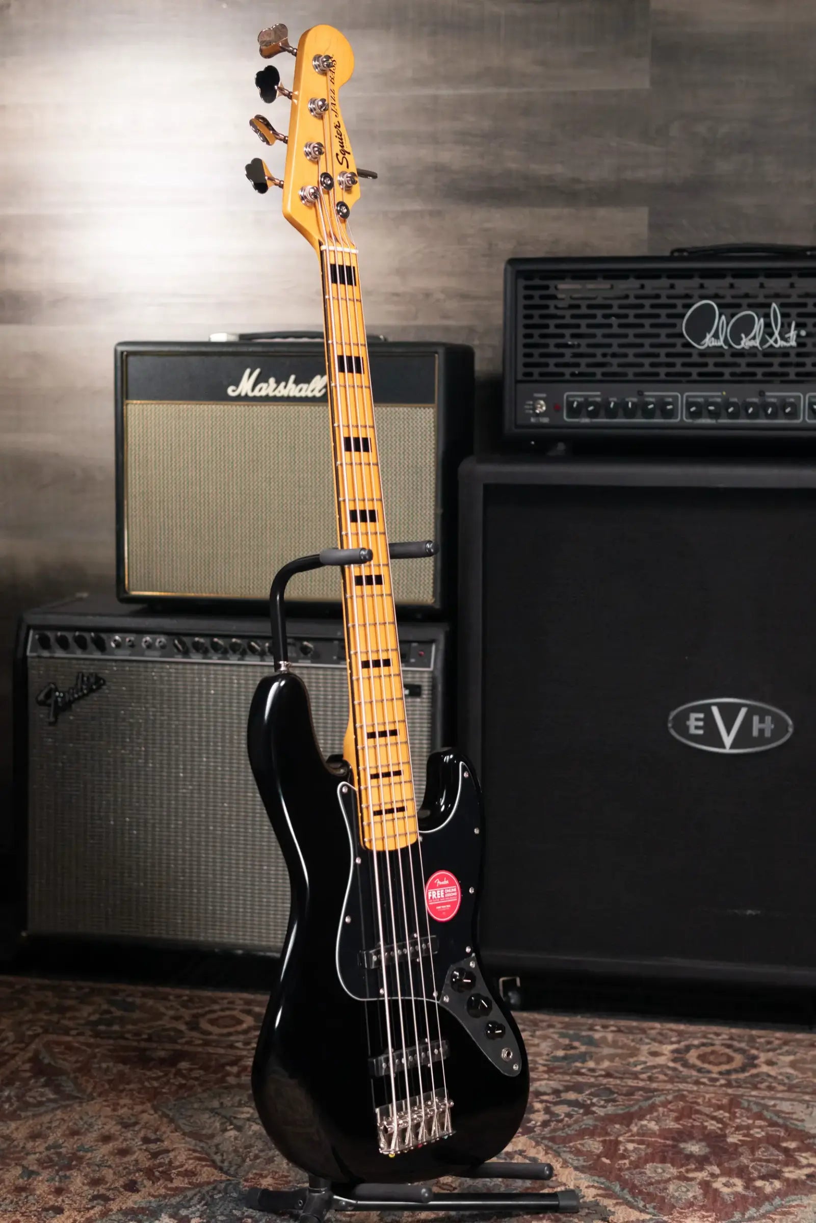 Squier Classic Vibe '70s Jazz Bass V - Black
