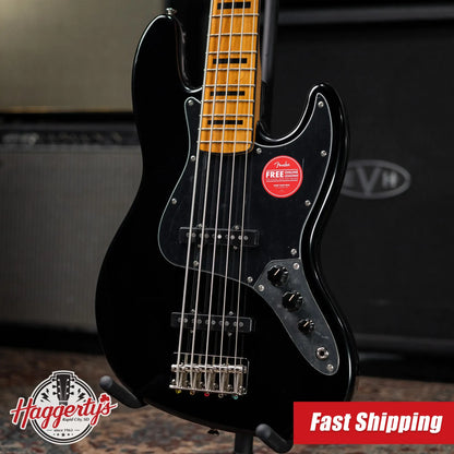 Squier Classic Vibe '70s Jazz Bass V - Black