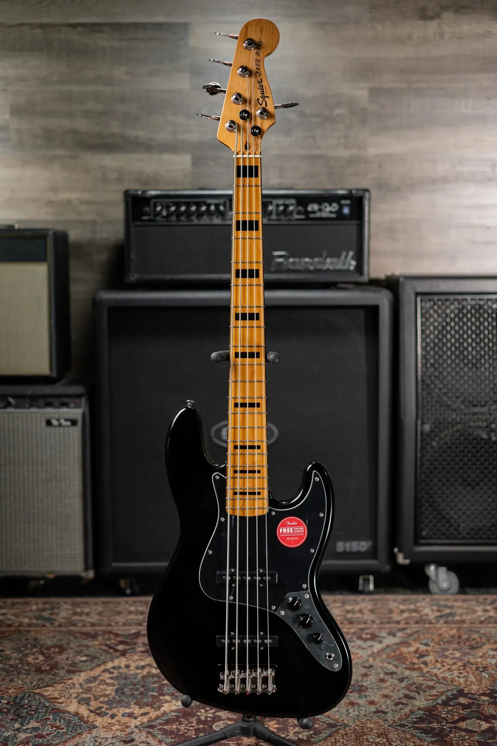 Squier Classic Vibe '70s Jazz Bass V - Black