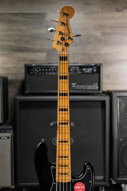 Squier Classic Vibe '70s Jazz Bass V - Black