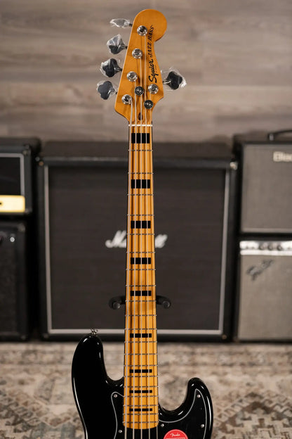 Squier Classic Vibe '70s Jazz Bass V - Black