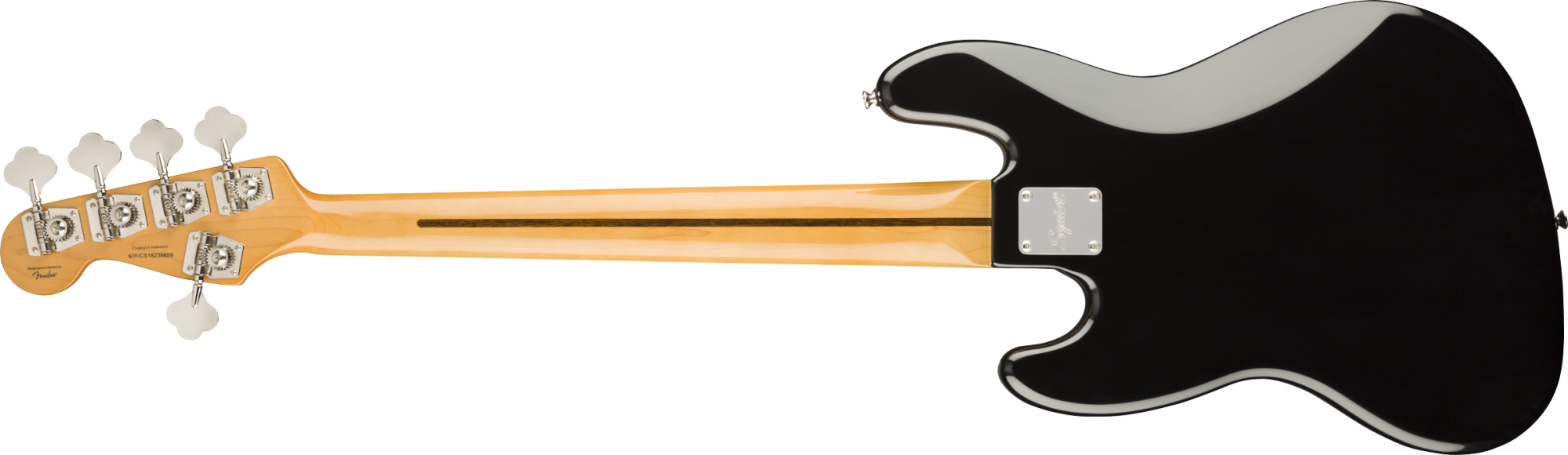 Squier Classic Vibe '70s Jazz Bass V, Maple Fingerboard - Black