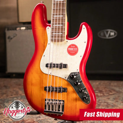 Squier Classic Vibe Active '70s Jazz Bass V - Sienna Sunburst