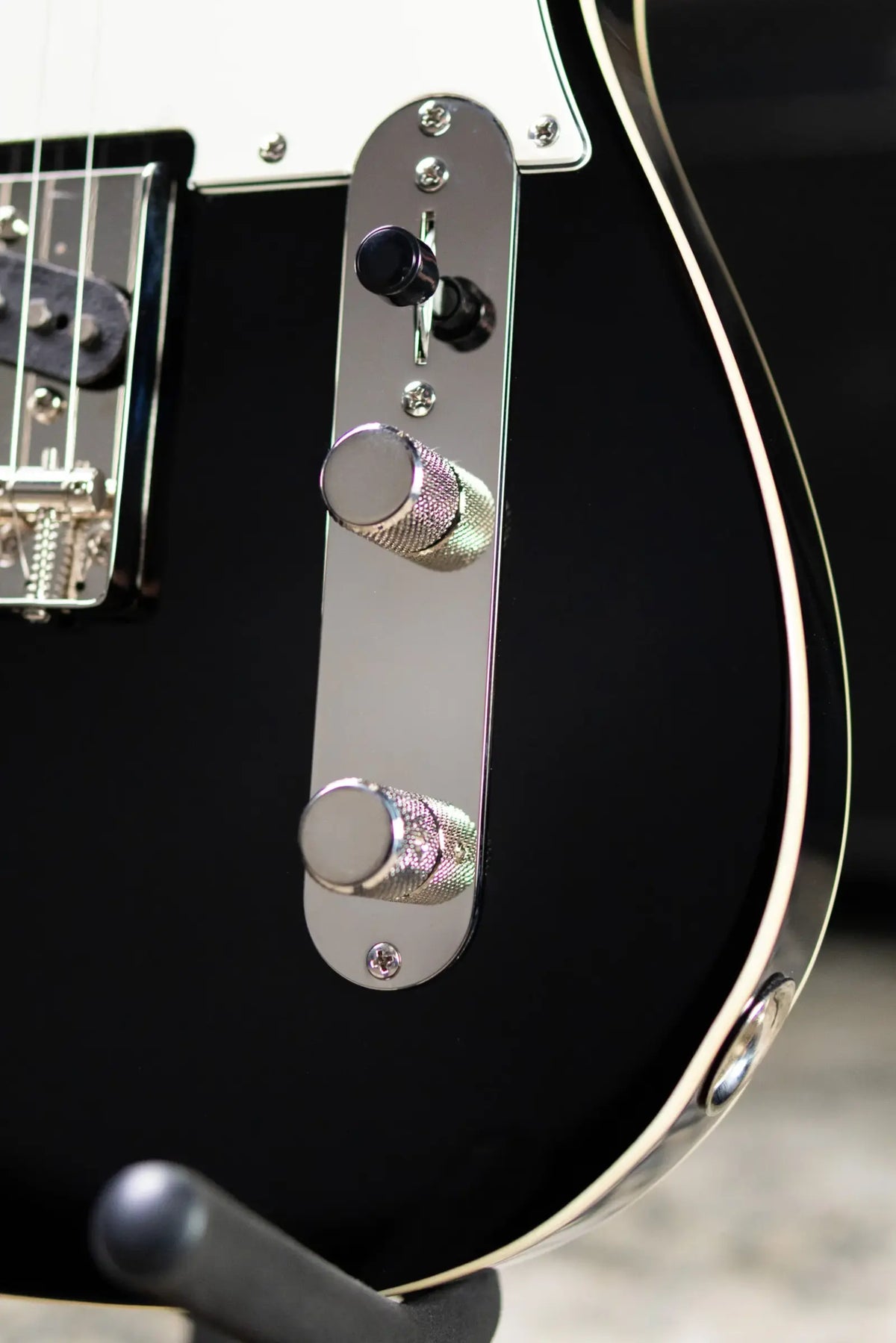 Squier Classic Vibe Baritone Custom Telecaster Electric Guitar - Black