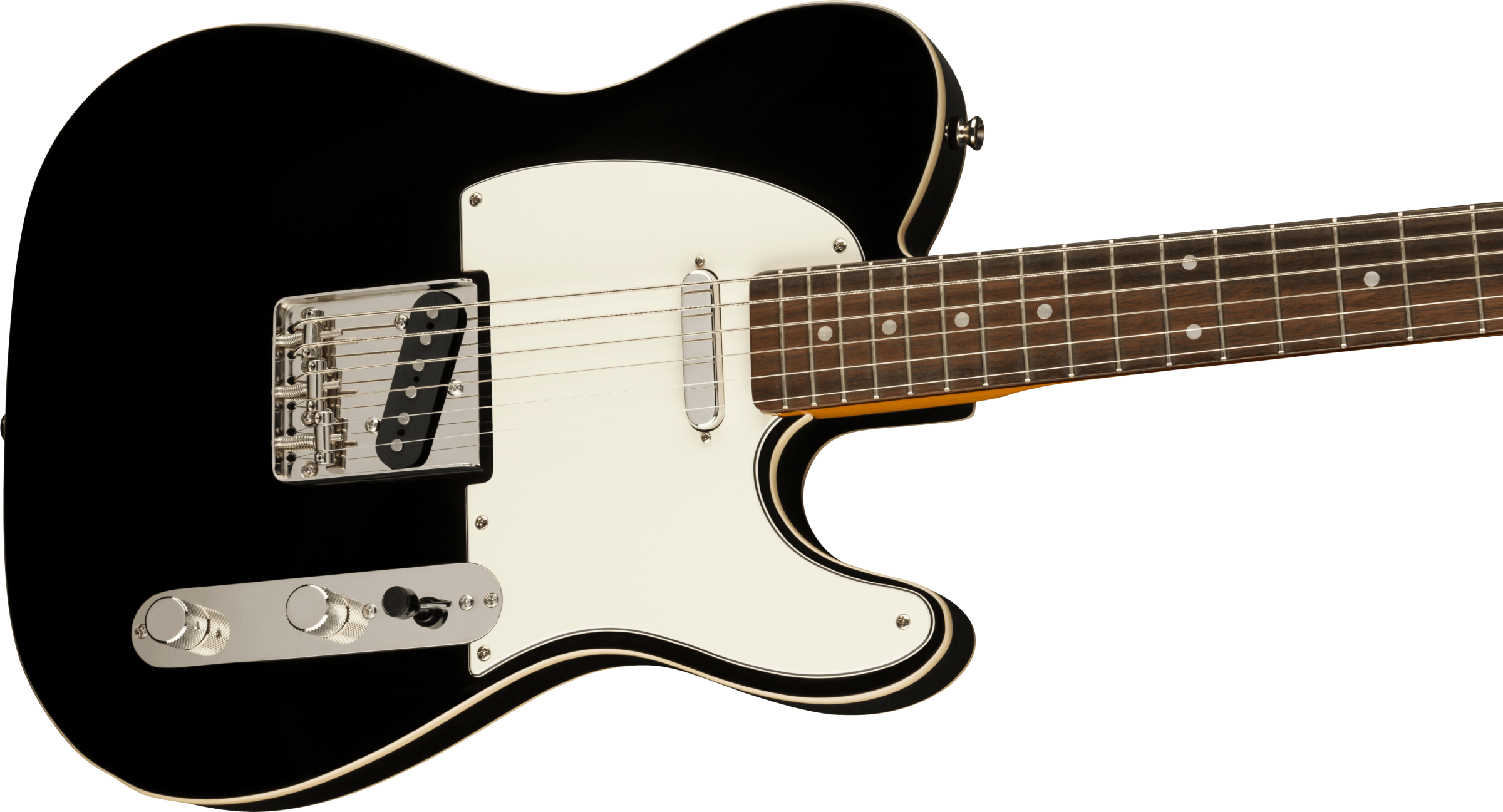 Squier Classic Vibe Baritone Custom Telecaster Electric Guitar - Black