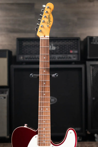 Squier Classic Vibe Custom Esquire Electric Guitar - Candy Apple Red