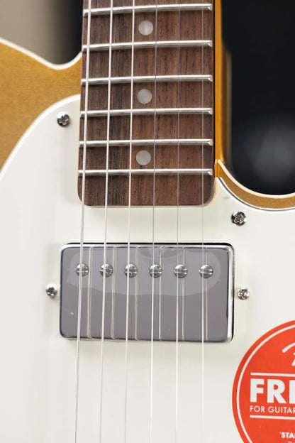 Squier Classic Vibe Custom Telecaster SH with Bigsby Electric Guitar - Aztec Gold