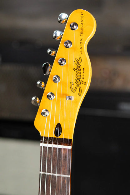 Squier Classic Vibe Custom Telecaster SH with Bigsby Electric Guitar - Aztec Gold
