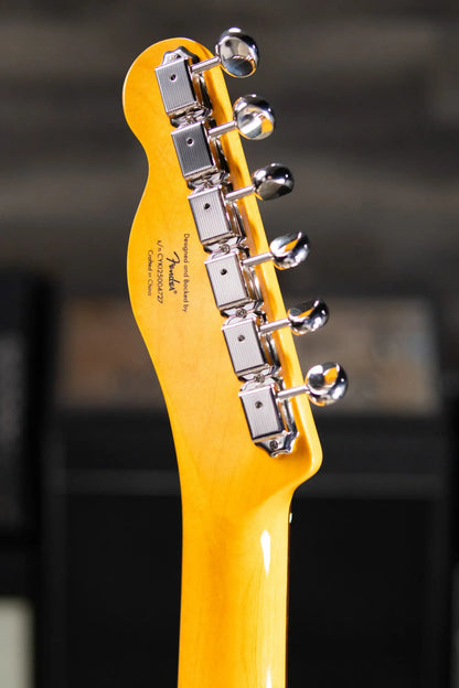 Squier Classic Vibe Custom Telecaster SH with Bigsby Electric Guitar - Aztec Gold